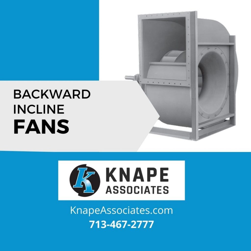 backward inclined fan