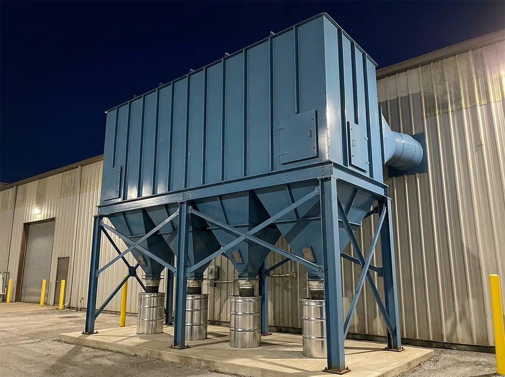 industrial baghouse dust collector