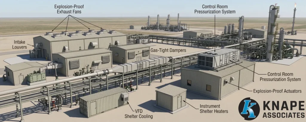 HVAC Equipment for Oil and Gas Industry