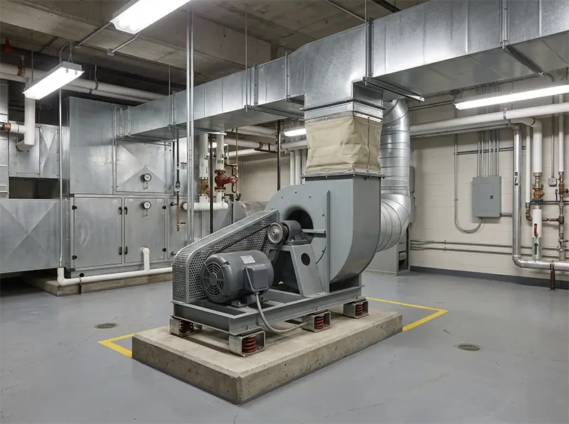 Backward Inclined Centrifugal Blowers