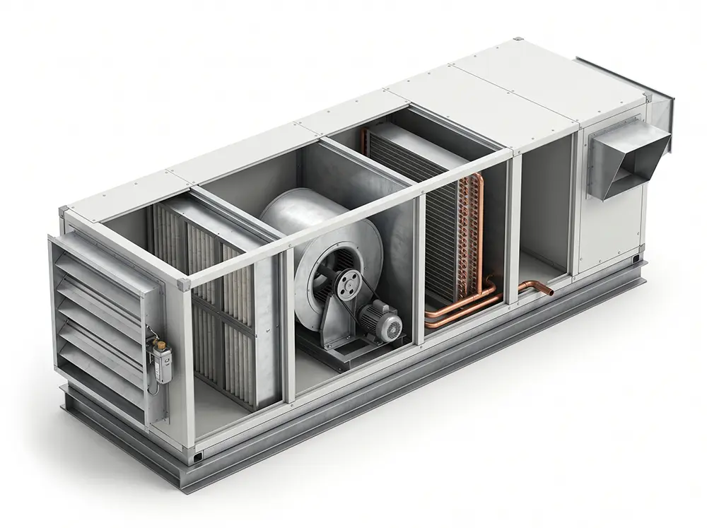 how an AHU works, Air Handling Units work