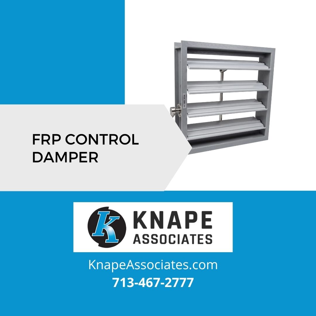 Fiberglass control damper